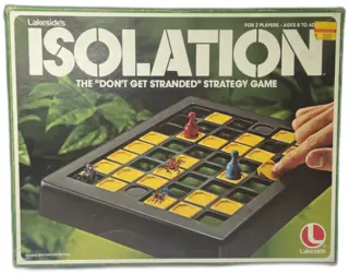 1978 Lakeside Isolation Board Game Complete West Germany Pawns