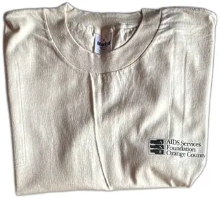 Vintage Murina XL AIDS Services Foundation Orange County Benefit T Shirt 100 Percent
