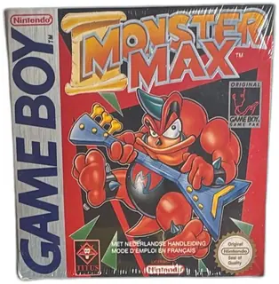 Monster Max Game Boy New Sealed 1994 Rare Titus Nintendo Original Box