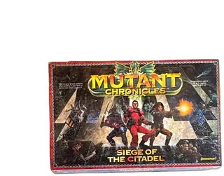 Mutant Chronicles Siege Of The Citadel Board Game 1993 Pressman Complete Vinta