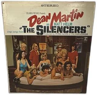 Dean Martin Matt Helm The Silencers Soundtrack Vinyl LP Reprise RS 6211 1966 Stereo