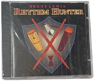 Brent Lewis Rhythm Hunter CD 1993 Kauma Records World Percussion Album