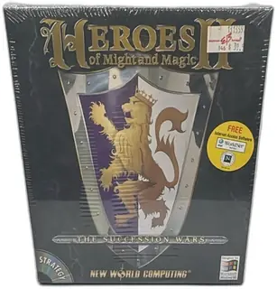 Heroes Of Might And Magic II The Succession Wars PC Big Box 1996 New Sealed