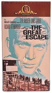 The Great Escape VHS Sealed 1988 MGM New Video Master Steve McQueen Classic WW
