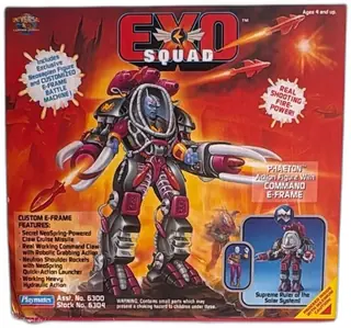 Exosquad Phaeton Command E-Frame Action Figure Playmates 1993 Sealed Box