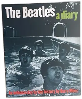 The Beatles A Diary 1998 Omnibus Press Barry Miles Hardcover Illustrated