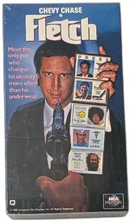 Fletch VHS Sealed 1985 Chevy Chase MCA Universal Home Video Vintage Rare
