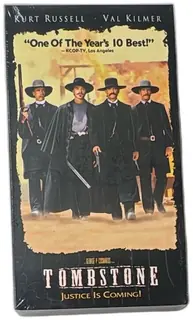 Tombstone VHS Brand New Sealed 1993 Kurt Russell Val Kilmer Western Movie
