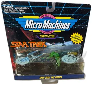 Micro Machines Star Trek The Movies Collection 2 1993 Galoob Sealed Set