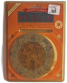 Cryptic Classics Find The Escape Puzzle 1993 Crystal Lines Binary Arts New Seale