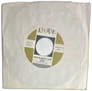 Laurie Records 45 RPM Dion Abraham Martin And John From Both Sides Now 1978