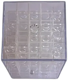 Creativa 3D Plastic Labyrinth Maze Puzzle Cube Clear 1983 Vintage Toy