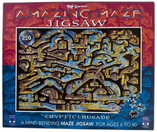 Rolf Heimann Amazing Maze Jigsaw Cryptic Crusade 250 Pieces For Ages 6 To 60