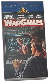 WarGames VHS 1996 MGM UA Movie Time Matthew Broderick Factory Sealed