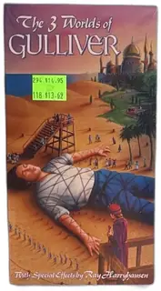 The 3 Worlds Of Gulliver VHS 1991 Columbia Home Video Sealed Ray Harryhausen