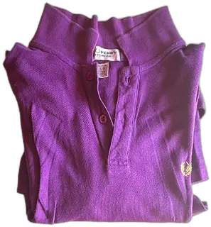 Fred Perry Sportswear Purple Polo Shirt XL Vintage Made In Singapore 100 Percent Cott