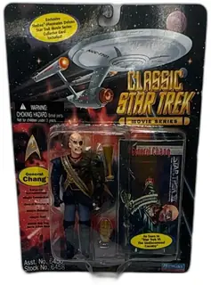 Star Trek General Chang Action Figure 1995 Playmates Classic Movie Series New