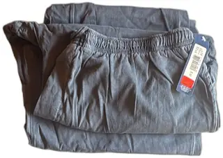 Cherokee Brand Mens Sleep Pants 100 Percent Cotton Grey Size L XL New With Tags