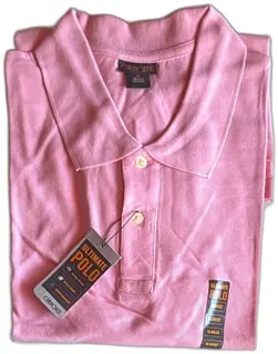 Cherokee Ultimate Polo Shirt Pink XL Men XLarge Short Sleeve New With Tags