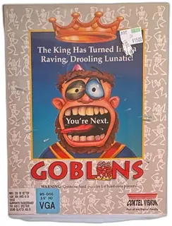 Gobliins PC Big Box MS-DOS 3.5 Inch VGA Coktel Vision Sierra 1992 Sealed