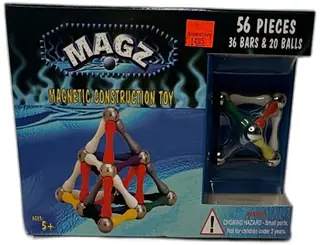 Magz Magnetic Construction Toy 56 Piece Set Progressive Trading USA