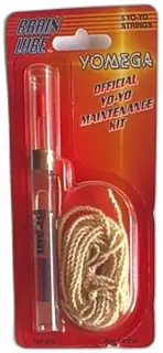 Yomega Brain Lube Yo-Yo Maintenance Kit 1998 Official Strings Lube Vintage