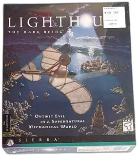 Lighthouse The Dark Being Sierra PC Big Box Game Sealed Windows 95 DOS 1996