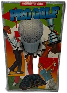 Pro Golf Mastertronic Commodore 64 128 Diskette Sealed Vintage Game 1980s