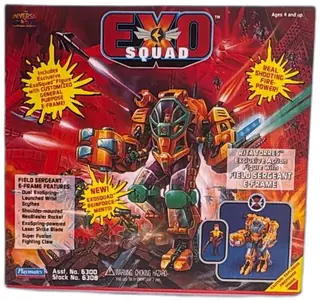 Exosquad Rita Torres Field Sergeant E-Frame Action Figure Playmates 1994 New