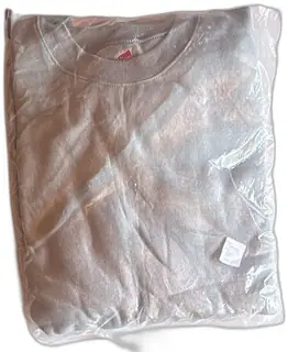New Supreme HP160 Crewneck Tee Size 2XL White Unopened Bag Authentic