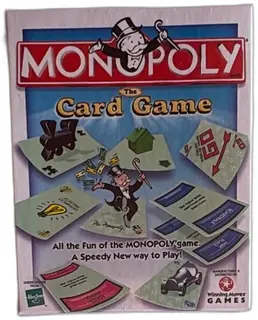 Monopoly The Card Game 2000 Hasbro Winning Moves Complete Ages 8 Up New