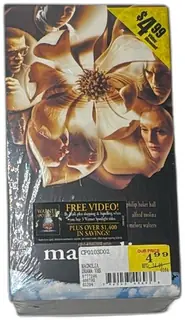 Magnolia 2000 Sealed VHS Tape New Line Home Video Drama Paul Thomas Anderson