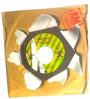 Joan Baez Diamonds And Rust Forever Young 7 Inch 45 RPM Vinyl Single A&M 1970s