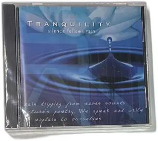 Tranquility Silence Follows Rain CD 1998 Sugo Music New Age Relaxation