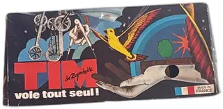 Vintage Tim de Ruymbeke French Mechanical Flapping Bird Toy Box Only