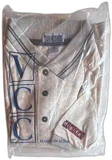 Vintage VCC Club Collection Digital DEC Polo Shirt XL Made In USA New Sealed