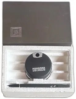 Renes Germany Digital Desk Pen Holder Set Black Modern Gift Box Aachen Design