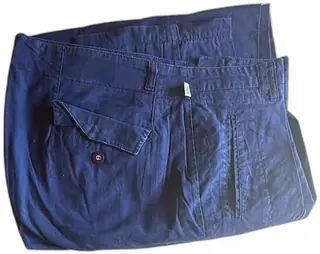 Unionbay Workshop Cotton Navy Blue Pants Size 36 Vintage Mens Flat Front Philippines
