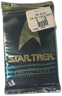 Star Trek The Card Game Booster Pack 1996 Fleer SkyBox Sealed 15 Cards
