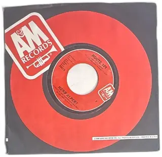 Herb Alpert Route 101 Angel 7 Inch 45 RPM Vinyl Single 1982 A&M Records Stereo