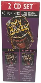 Only Dance 2 CD Set 40 Pop Hits 1970-1979 Factory Sealed Essex Entertainment 1