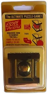 Escape From Alcatraz Puzzle Game Vintage MRM Products Brass Bars Sealed