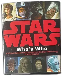 Star Wars Whos Who Pocket Guide Characters Trilogy Ryder Windham 1998 Mini Book