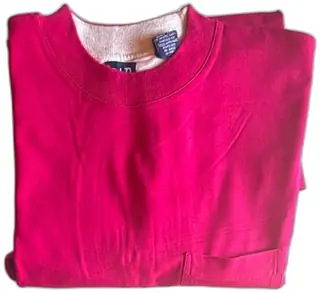 Vintage Gap Crewneck Sweatshirt XL Made In USA 100 Percent Cotton Magenta Unused