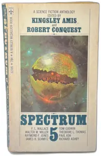 Spectrum 5 Science Fiction Anthology Amis Conquest Berkley Medallion 1968 PB
