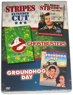 Bill Murray DVD Box Set Stripes Extended Cut Ghostbusters Groundhog Day Sealed