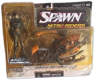 McFarlane Toys Spawn Nitro Riders After Burner Series 16 Action Figure 1999 New
