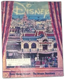 Disney News Magazine Summer 1992 Euro Disney Resort The Dream Awakens Collectible