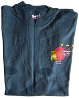 Vintage Oracle Digital Enterprise Solutions Program Hanes Beefy-T Shirt Large Unused