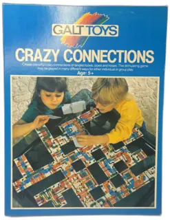 Galt Toys Crazy Connections Vintage Card Game Complete Set L0794B England